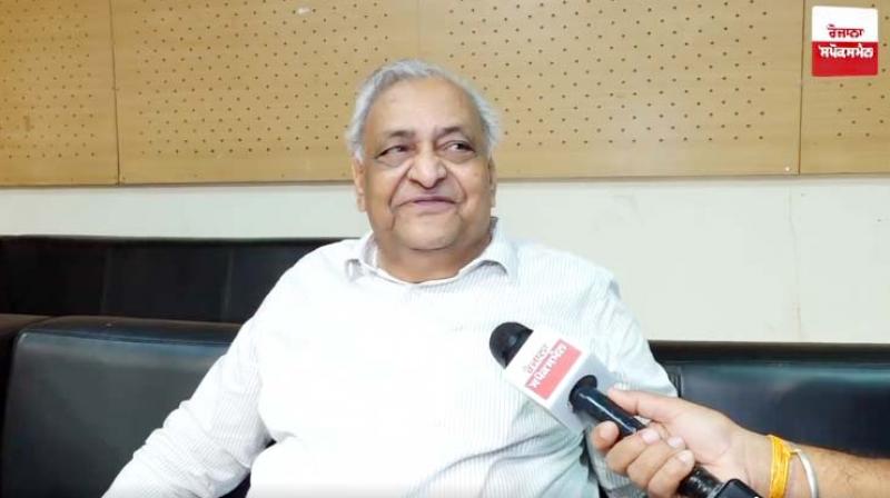 Dr. Pyare Lal Garg's anger erupts over water issue Dr. Pyare Lal Garg's anger erupts over water issue