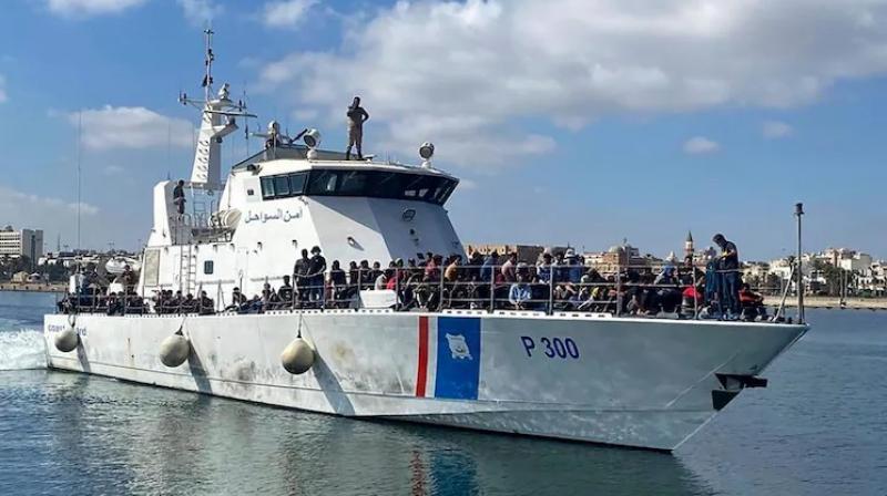 At least 57 dead as boat carrying African migrants capsizes off Libya coast At least 57 dead as boat carrying African migrants capsizes off Libya coast