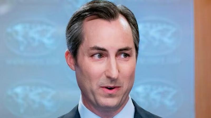 US state department spokesperson Matthew Miller US state department spokesperson Matthew Miller