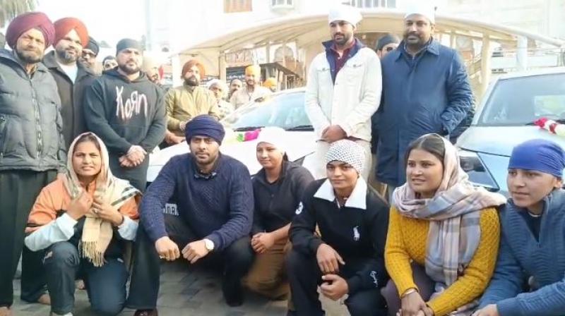 Mankirt Aulakh gave cars to girls