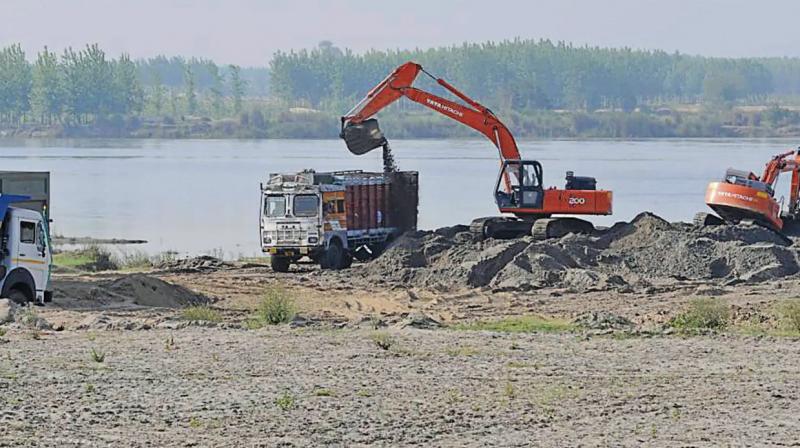 Two months relief to Punjab government in sand mining Two months relief to Punjab government in sand mining