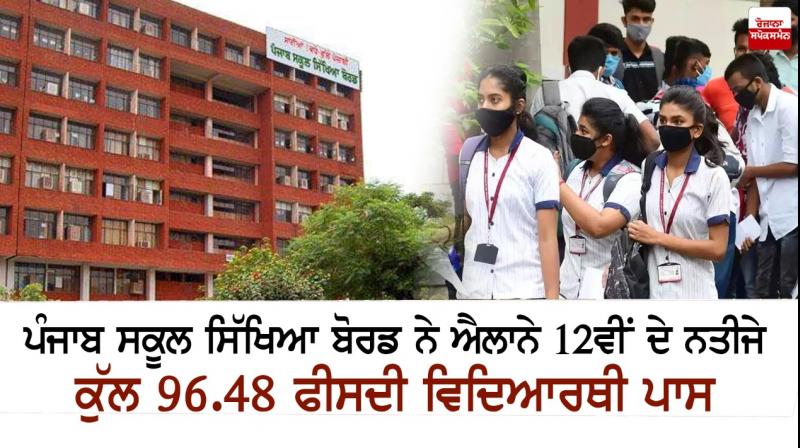 PSEB 12th Result 