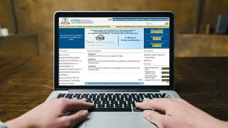 Nearly 26 lakh ITRs filed on new IT e-filing portal