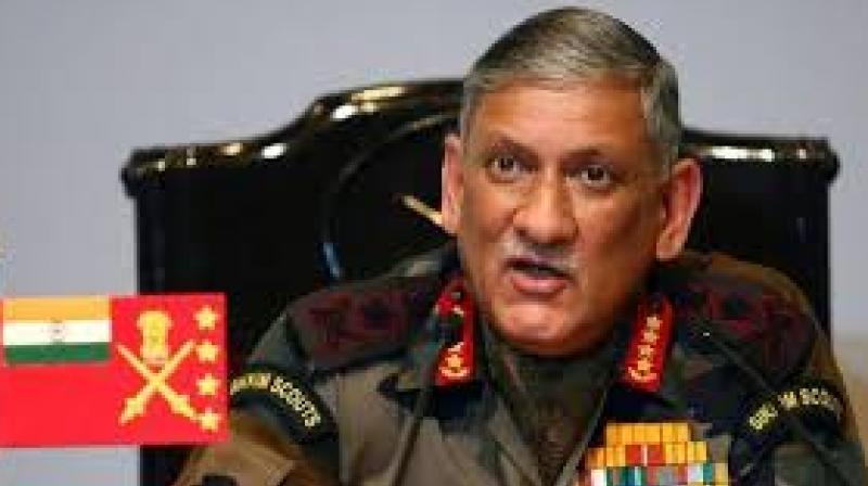 Army chief Bipin Rawat 