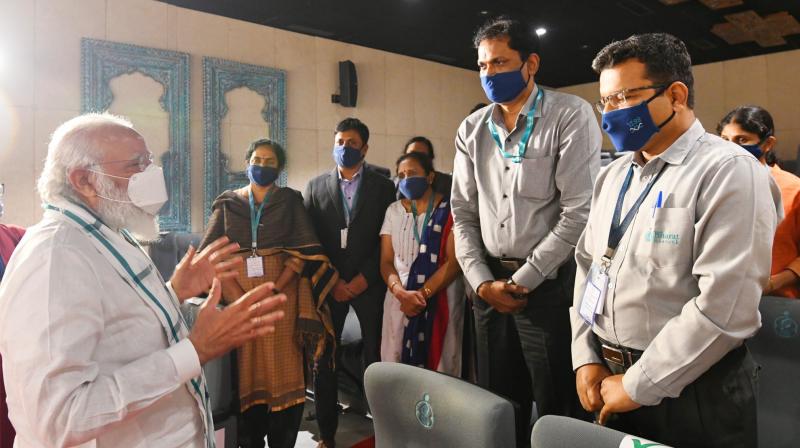 PM Modi congratulates scientists for progress in Covid vaccine trials PM Modi congratulates scientists for progress in Covid vaccine trials