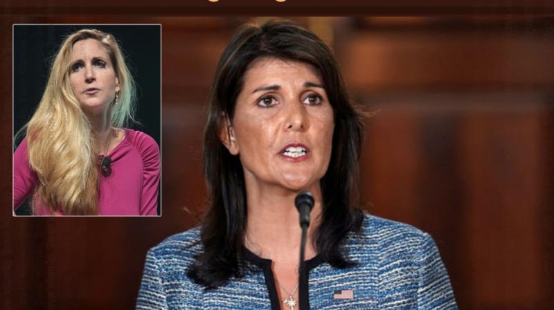 Ann Coulter tells Nikki Haley to ‘go back to your own country’  (File)
