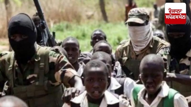 315 children and teachers kidnapped from school