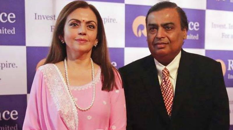 Mukesh and Nita Ambani