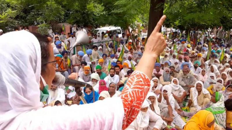 Kisan Union Ptotest Kisan Union Ptotest