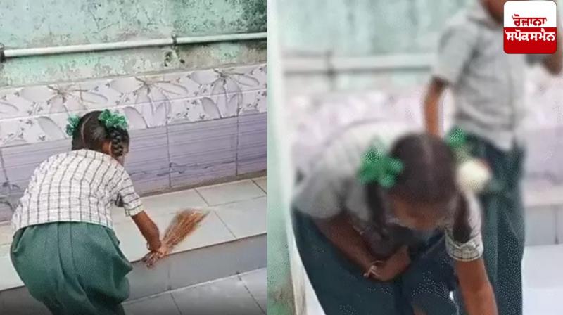 Dalit children cleaning toilets in a school in Tamil Nadu News Dalit children cleaning toilets in a school in Tamil Nadu News