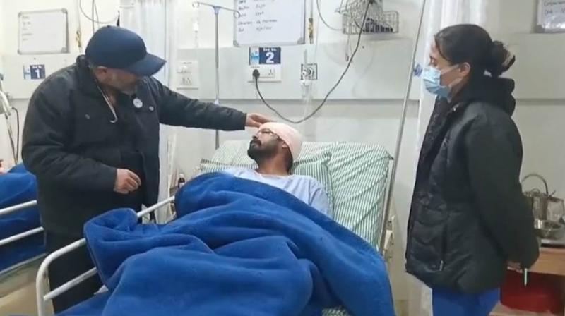 Motorcyclist caught in China door Gurdaspur News