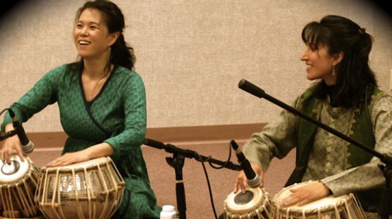Now Women can also play A Tabla Now Women can also play A Tabla