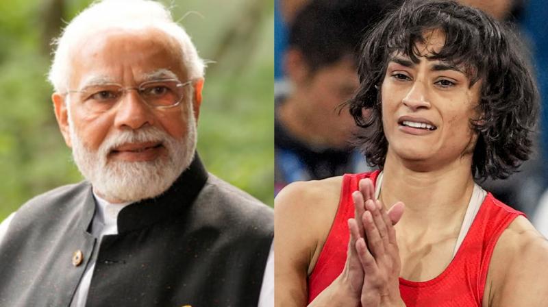 PM Narendra Modi News: PM Modi spoke on Vinesh Phogat's exit from the final, said, 'Come back strong, we are together' PM Narendra Modi News: PM Modi spoke on Vinesh Phogat's exit from the final, said, 'Come back strong, we are together'