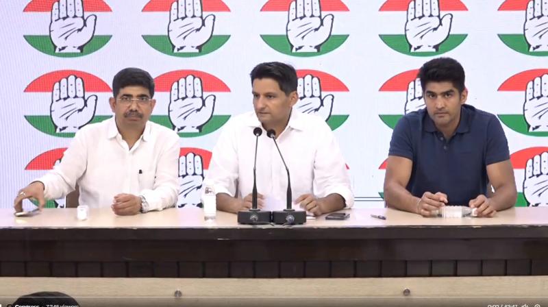 Congress Questions Centre's 'Silence' Over Wrestlers Congress Questions Centre's 'Silence' Over Wrestlers