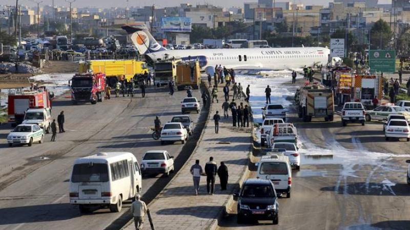 Plane onto the Road