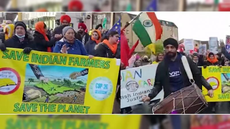 Protests in Scotland against Three Farm laws Protests in Scotland against Three Farm laws