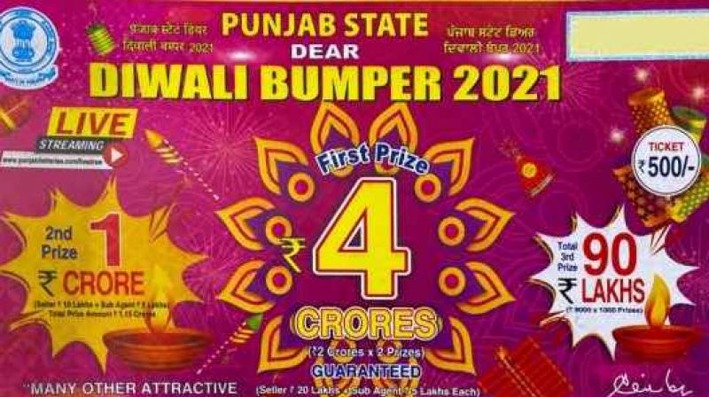 Punjab State Dear Diwali Bumper Punjab State Dear Diwali Bumper