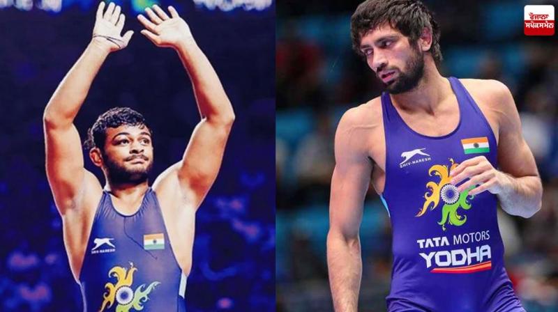 Indian wrestlers Ravi Kumar Dahiya and Deepak Poonia made it to the quarterfinals