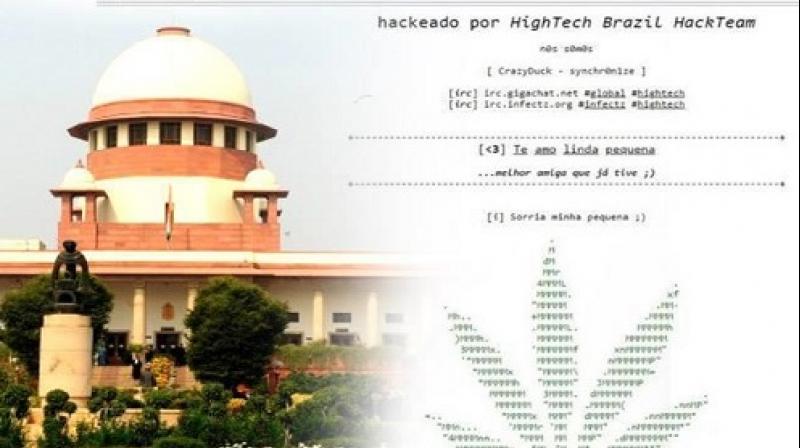 Supreme Court Website Hacked