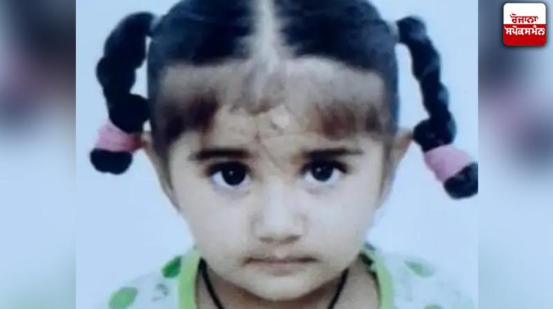 4-year-old innocent girl died in a road accident Moga News 4-year-old innocent girl died in a road accident Moga News