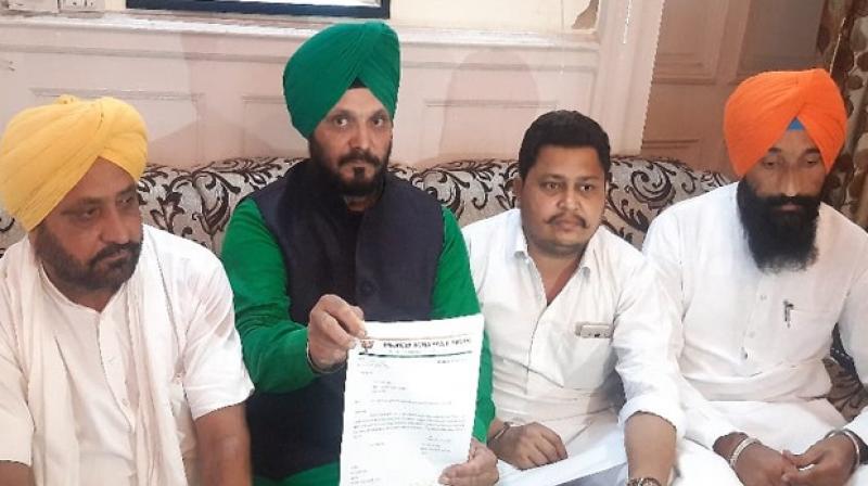 MLA Sukhpal Nannu quits BJP MLA Sukhpal Nannu quits BJP