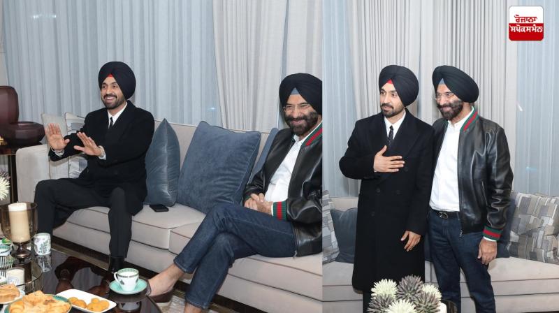 Diljit Dosanjh met with Manjinder Singh Sirsa Diljit Dosanjh met with Manjinder Singh Sirsa