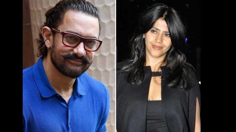 Aamir Khan & Ekta Kapoor Aamir Khan & Ekta Kapoor
