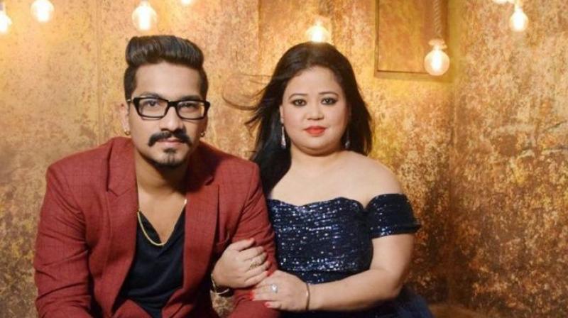 Bharti Singh with Husband Bharti Singh with Husband