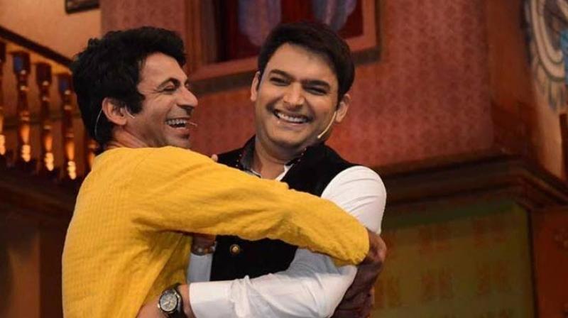 Kapil Sharma with Sunil Grover