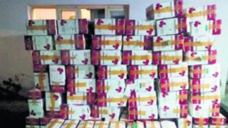 Police Recovered chura posts Police Recovered chura posts
