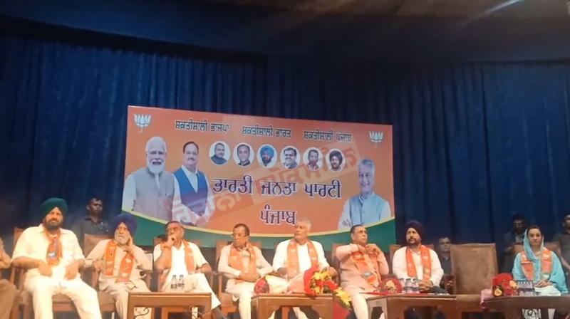 Sunil Jakhar assume charge as Punjab BJP President Sunil Jakhar assume charge as Punjab BJP President