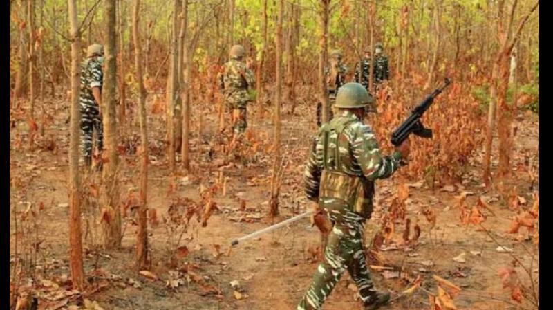 Woman Naxal killed Woman Naxal killed