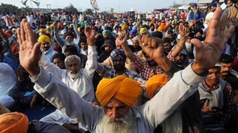 Farmer protest Farmer protest