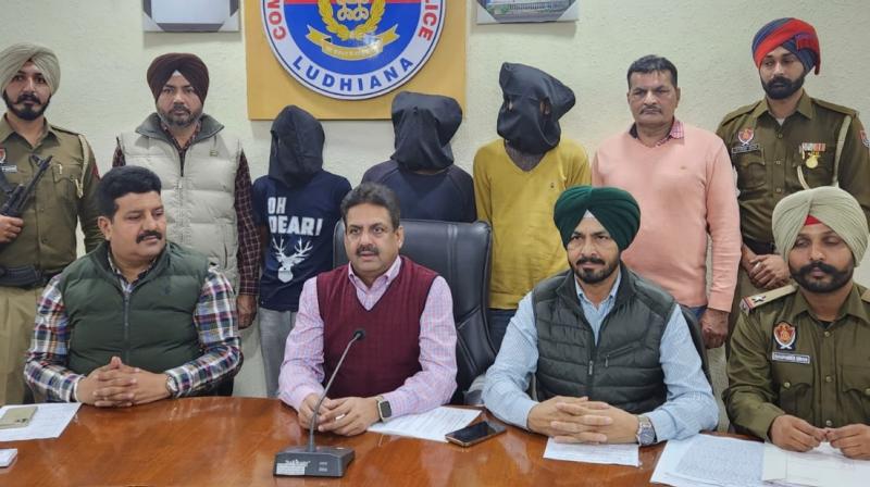 Ludhiana STF: 3 smugglers arrested with drugs Ludhiana STF: 3 smugglers arrested with drugs