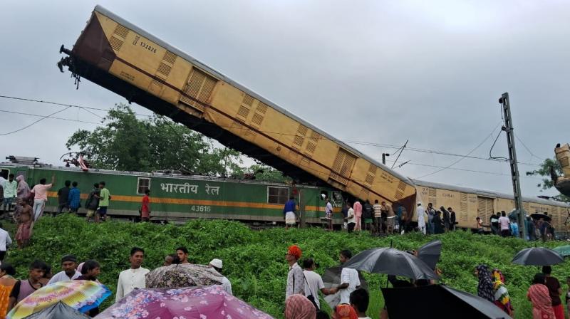 West Bengal Rail accident 