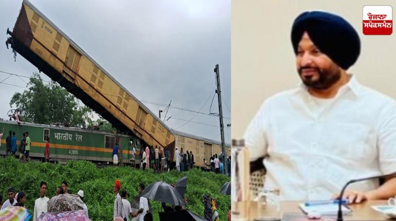 State Minister Ravneet expressed grief over West Bengal train accident State Minister Ravneet expressed grief over West Bengal train accident