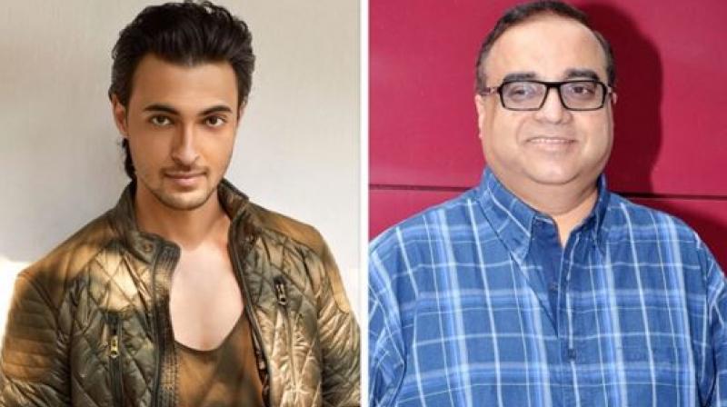 Aayush Sharma And Rajkumar Santoshi Aayush Sharma And Rajkumar Santoshi