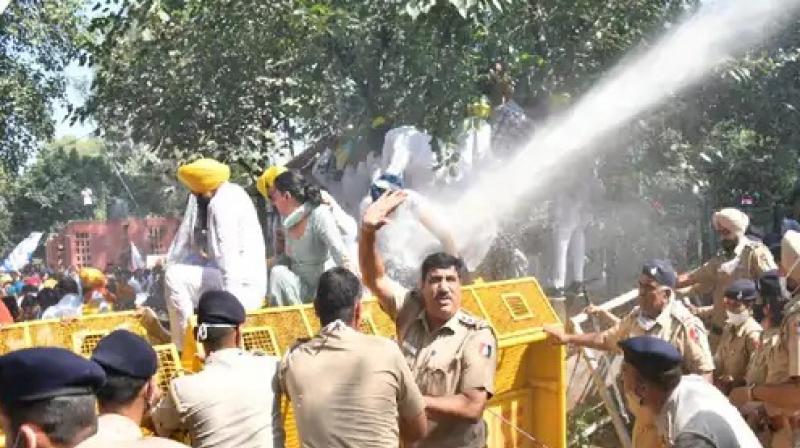 AAP Protest in Chandigarh