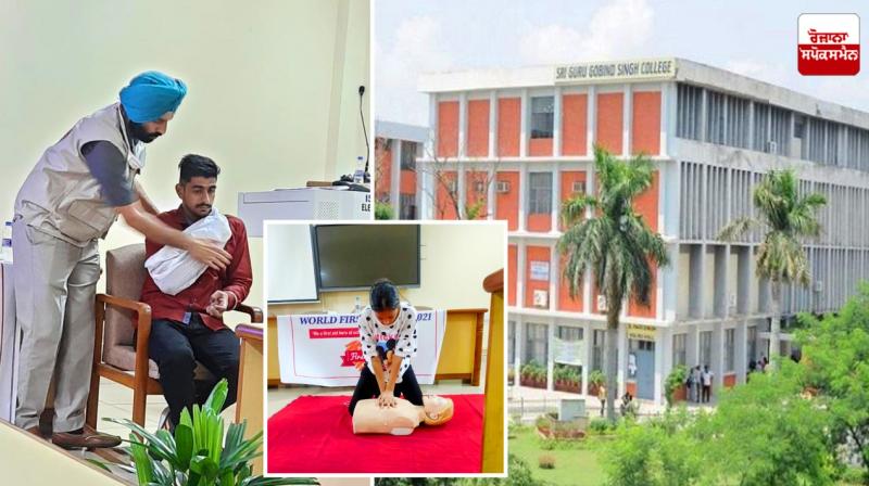 SGGS College and Red Cross Society Organizes 4 Day First Aid Training Course SGGS College and Red Cross Society Organizes 4 Day First Aid Training Course