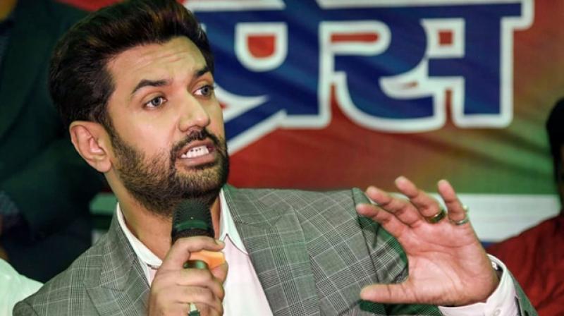 Chirag Paswan removed from the post of LJP Chief Chirag Paswan removed from the post of LJP Chief