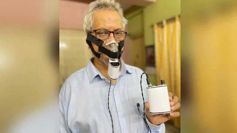 Kolkata scientist invents Pocket Ventilator Kolkata scientist invents Pocket Ventilator