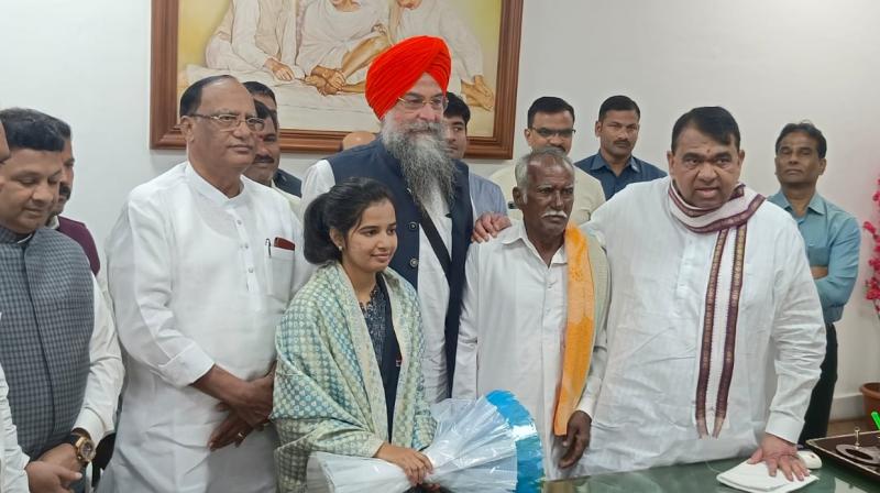 The Speaker of the Punjab Vidhan Sabha held a discussion with the Speaker of the Telangana Vidhan Sabha The Speaker of the Punjab Vidhan Sabha held a discussion with the Speaker of the Telangana Vidhan Sabha