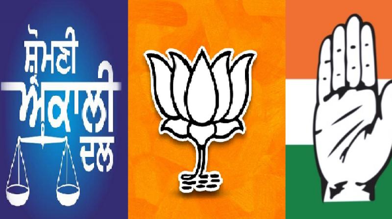 SAD + BJP Vs Congress SAD + BJP Vs Congress