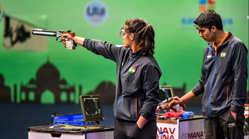 Manu Bhaker and Saurabh Chaudhary Manu Bhaker and Saurabh Chaudhary