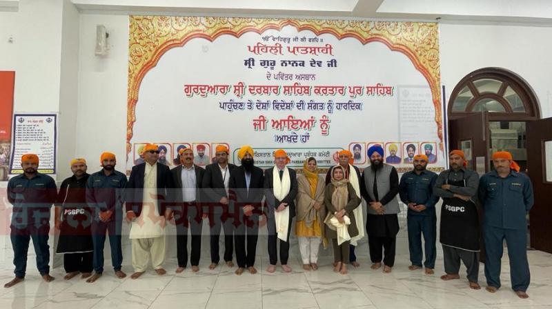 Ambassador of Belgium Philippe Bronchain visit Gurudwara Kartarpur Sahib Ambassador of Belgium Philippe Bronchain visit Gurudwara Kartarpur Sahib