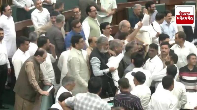 Jammu Kashmir Assembly sees uproar for third day in a row over Waqf Act Jammu Kashmir Assembly sees uproar for third day in a row over Waqf Act