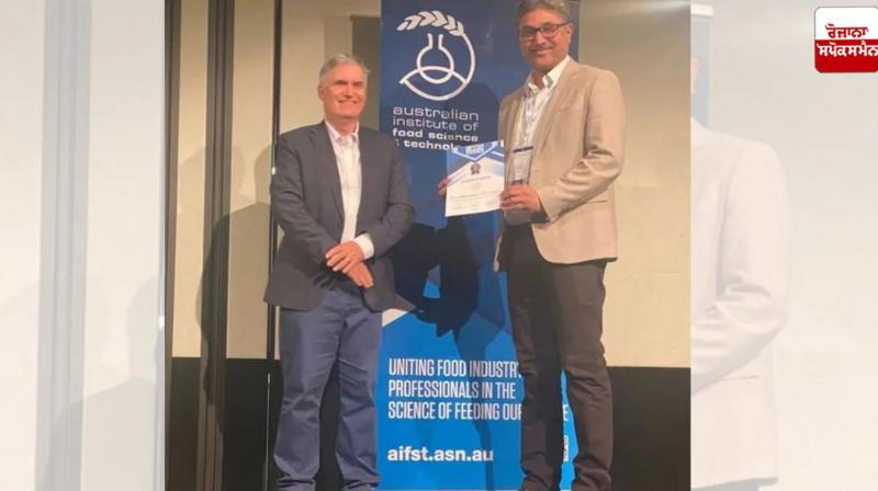 Punjabi-origin scientist honored with national award for food safety in Australia Punjabi-origin scientist honored with national award for food safety in Australia
