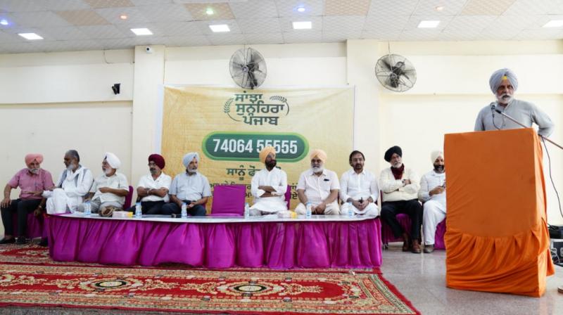 Sanjha Sunehra Punjab Manch held a town-hall meeting with members of the public at Mansa today. Sanjha Sunehra Punjab Manch held a town-hall meeting with members of the public at Mansa today.