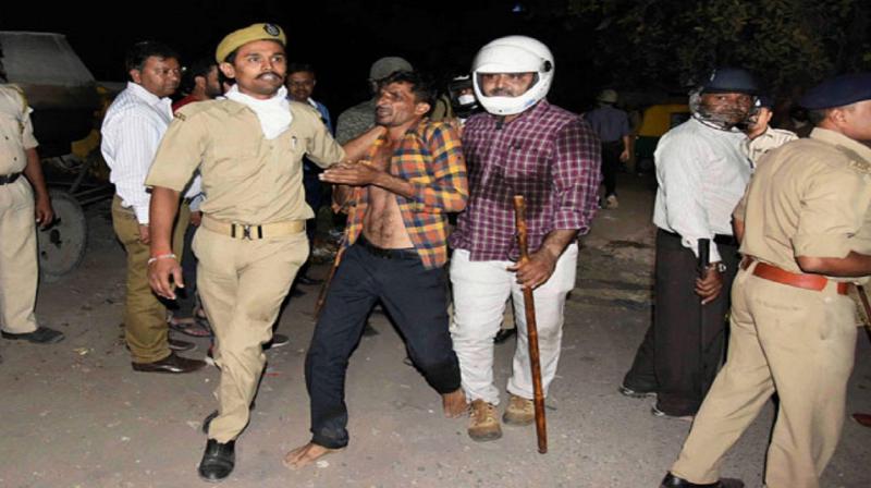 Guj: Rajputs, Dalits clash over youth sporting moustache Guj: Rajputs, Dalits clash over youth sporting moustache