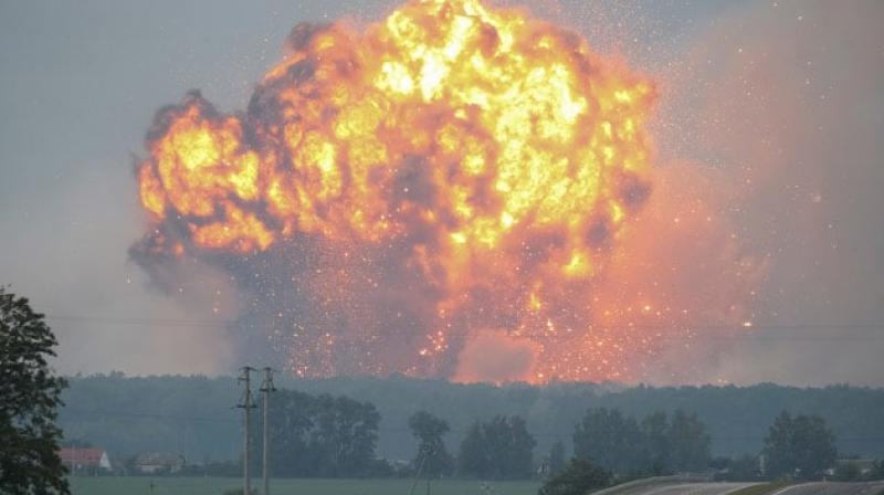 Ukraine Blast Ukraine Blast